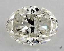 Oval Cut 1.51 Carat Cert. GIA Natural Mined Diamond Loose K color SI2 clarity 3724.77 per carat