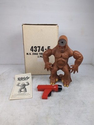 ZOGG  THE TERRIBLE  Works 16'' 1977 IDEAL TOY CORPORATION RARE Remote/Manual/Box