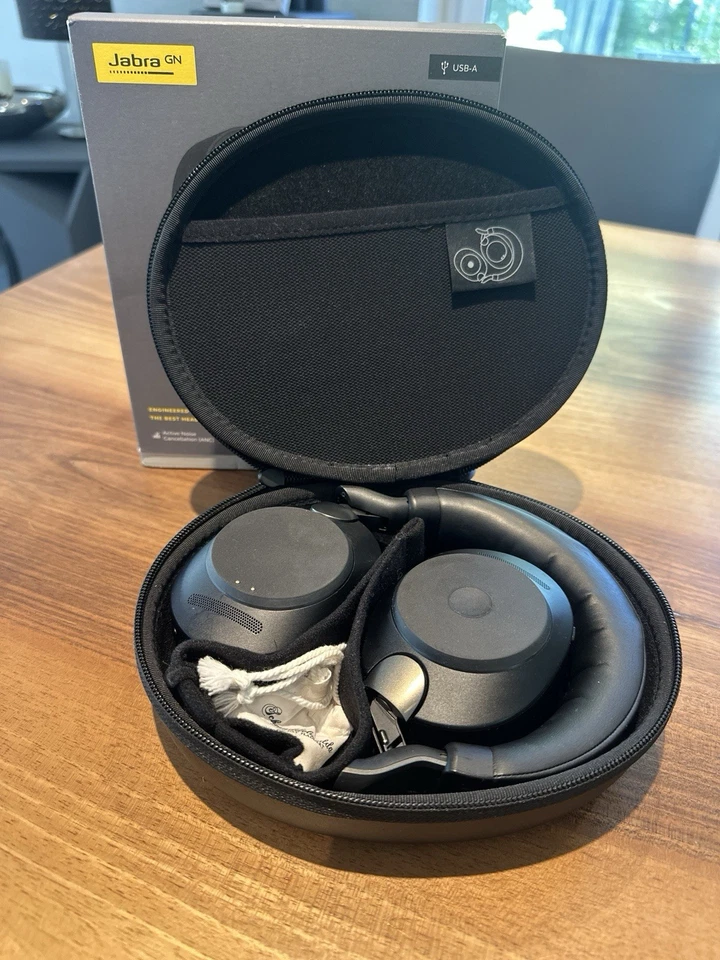 Jabra Evolve2 85 UC Over Ear Headset Bluetooth®,   Stereo Schwarz - Bild 3 von 3