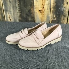 Vionic Cheryl nubuck slip on loafers light pink women s size 8