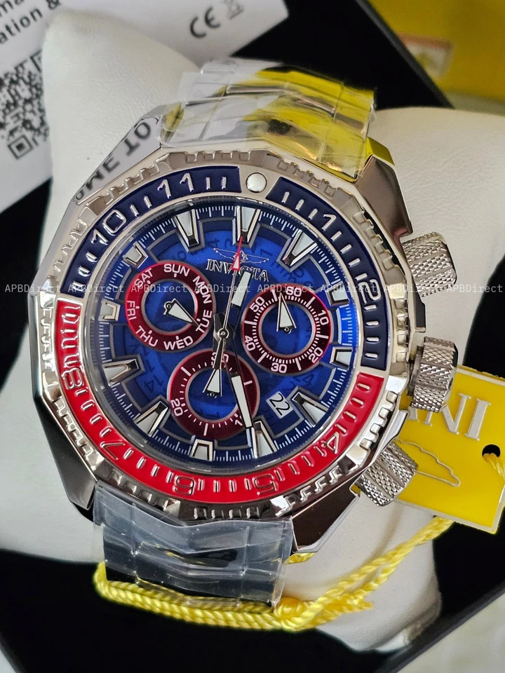  Invicta - AKULA - Swiss Z60 Chronograph 55mm High Polished SS Case - mens watch - Image 2 of 4