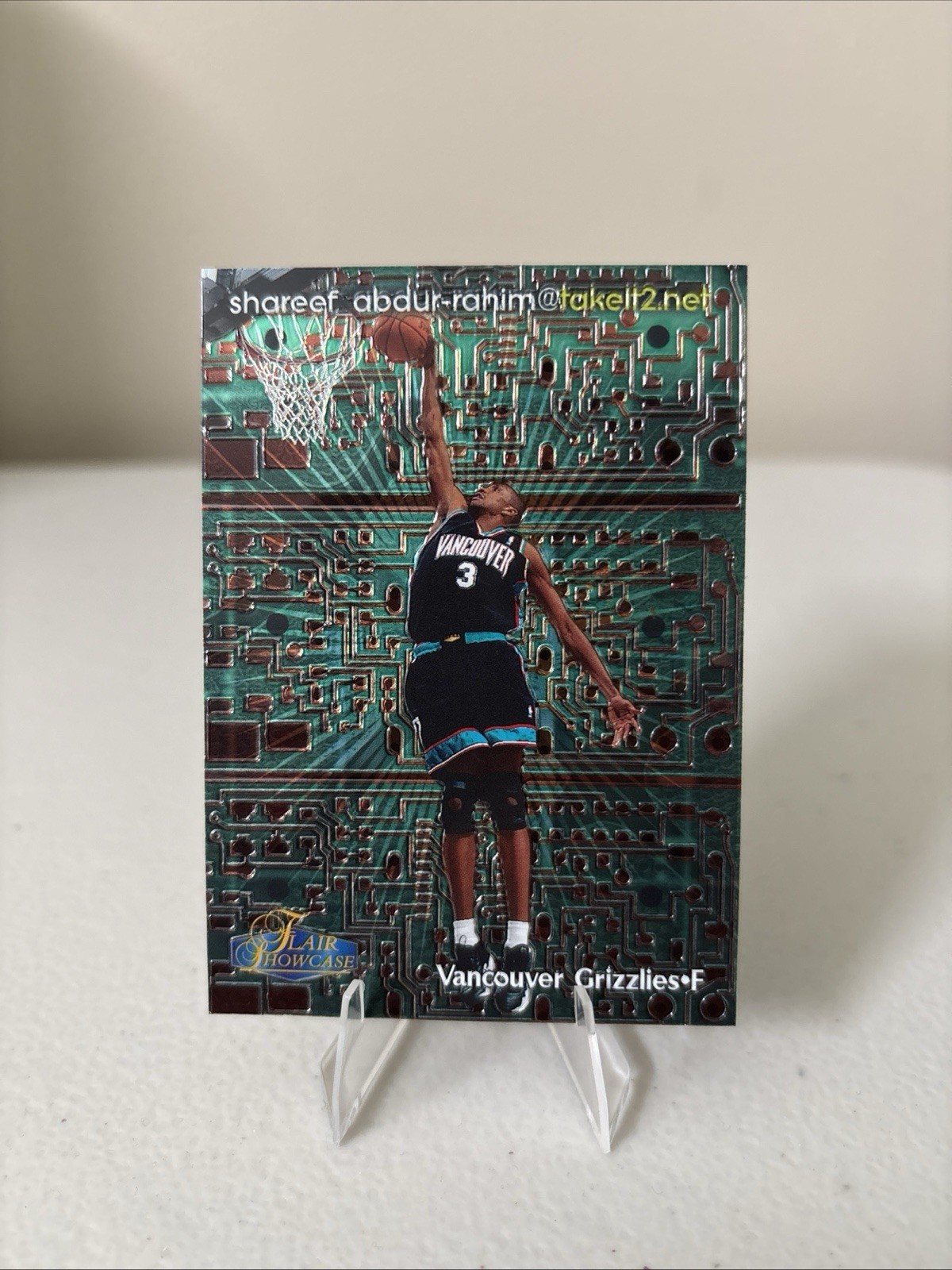 1998-99 Flair Showcase Shareef Abdur-Rahim takeit2.net  /1000