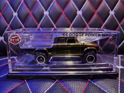 2024 Hot Wheels RLC 1964 Dodge Power Wagon Olive Spectraflame/4 Brl X Intake