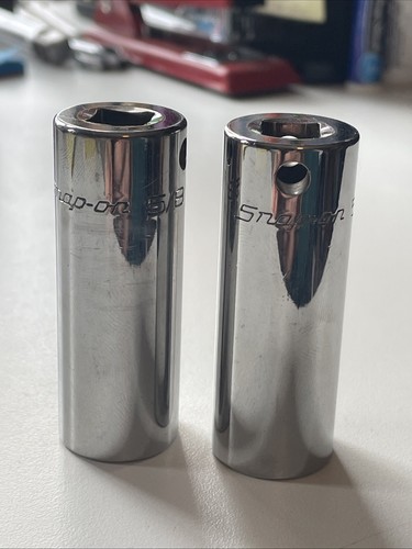 Snap On Tools 3/8" Drive 5/8" Spline Deep Socket FEL200B 🇺🇸 - Picture 1 of 15