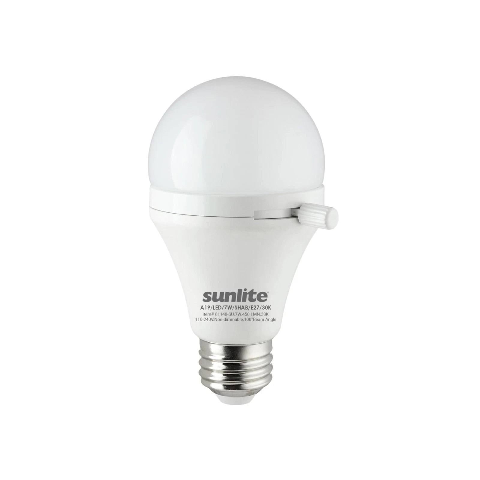 Sunlite ShabBulb Shabbat LED Light Bulb - Thumbnail 4