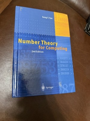 Number Theory for Computing 2nd Edition Hardcover Textbook Song Y. Yan Springer