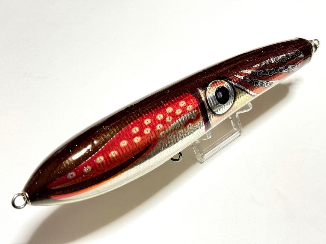 Carpenter KLL Model.026A Blue Fish Topwater Lure 240mm 151g Rare Used - Image 2