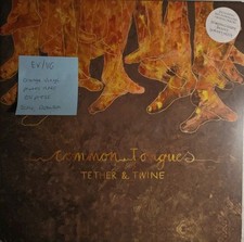 Common Tongues Tether & Twine Orange Vinyl Record LP EX/VG CT0007 2014