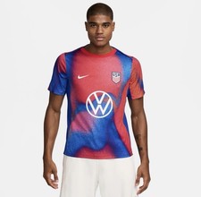 Nike USMNT Academy Pro Soccer Pre-Match Team USA FJ2734-101 Size Men’s Medium