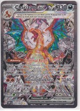 Charizard ex - 223/197 SIR OBF EN SV03 Ossidiana Fiamme Gioco di Carte Pokémon