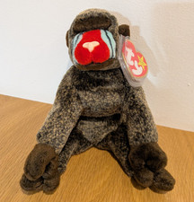 Ty Beanie Babies Cheeks the Baboon 18 May 1999