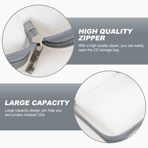 40 Capacity CD Box Package Carrying Case Travel DVD Bag Disc Storage Organizer - 第 7/12 張圖片