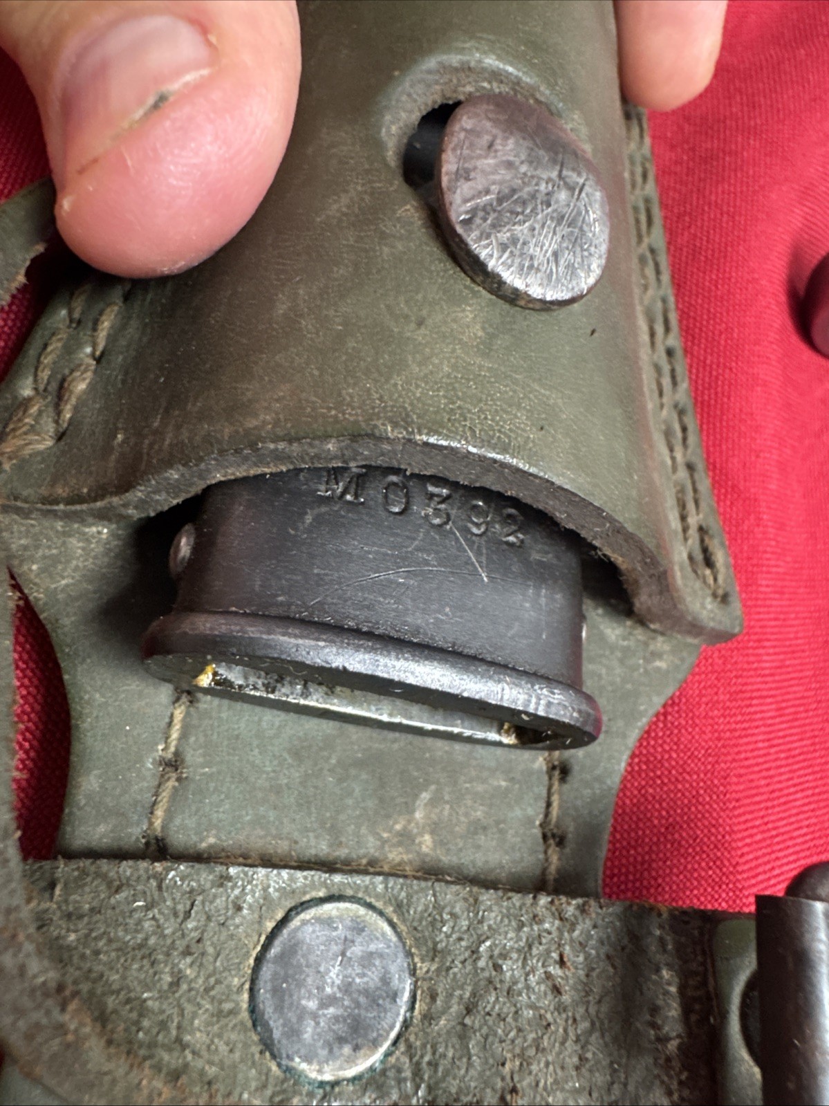 Pre-WW1 Argentine Army M1909 Mauser Sword Bayonet & Steel Scabbard MATCHING A948