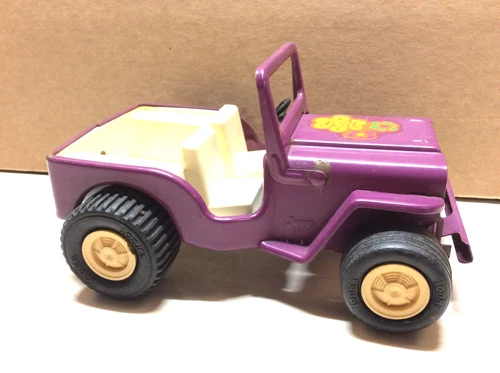 VINTAGE  TONKA    JEEP  OFF ROAD RUNABOUT  DUNE BUGGY  PRESSED STEEL  WITH DECAL