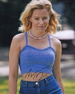 10x8 Photo Personally Autographed by Elizabeth Banks COA