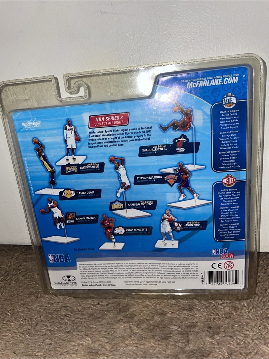 NBA McFarlane Toys Allen Iverson 3rd Edition Series 8 Figure