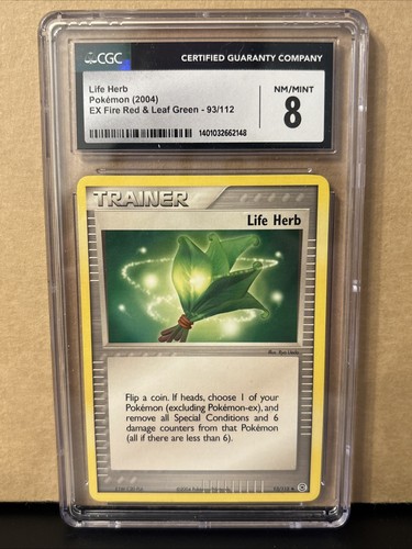 Life Herb graded CGC 8 for sale on eBay
