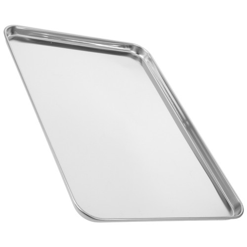 Stainless Steel Rice Noodle Dish Serving Trays with Lids Platter Plate - Picture 8 of 12