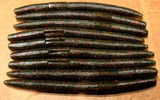 6 Stick Senko Style Watermelon Red Fleck 50 p...