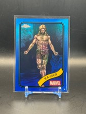 2025 Topps Chrome Marvel KA-ZAR #84 Blue Refractor (076) /299 RAW
