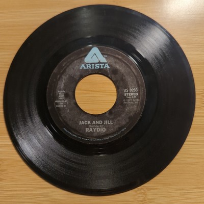 Raydio, JACK AND JILL / GET DOWN, 45 rpm record, Arista AS 0283