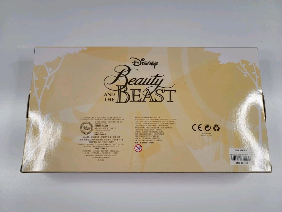 La Bella y la Bestia Mini Muñeca Set Disney Store Fuera de Stock Nuevo Leer Descripción Foto 2 de 4