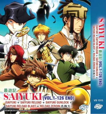 ANIME DVD SAIYUKI SEASON 1-5 VOL.1-126 END ENGLISH DUBBED~REGION ALL
