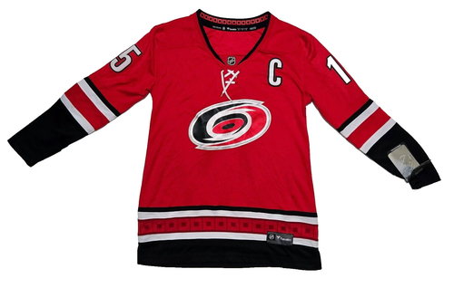 $125 Retail - Carolina Hurricanes Stitched Logo - NHL Fanatics Breakaway Jersey