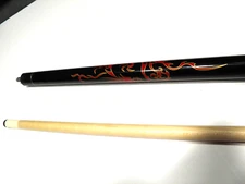 ASKA "BLACK NINJA" 18.0 OZ. 2PC. POOL CUE