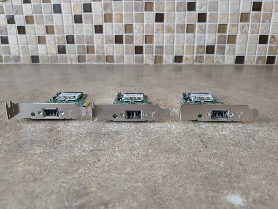 LOTE DE 3 ADAPTADORES INALÁMBRICOS DELL CN-0H04VY BROADCOM BCM943228HM4L PCI L2-8(10) Foto 3 de 4