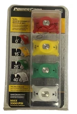 Power Care 4 Pc. Quick Connect Pressure Washer Nozzle Set 3300 PSI
