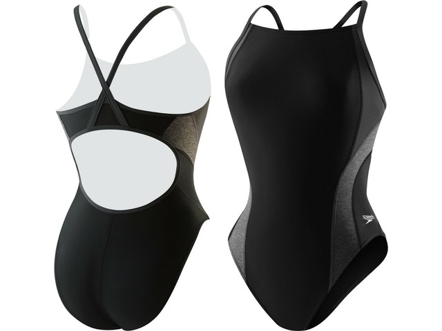 black speedo swimsuit