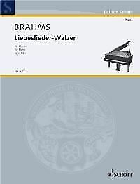 Valse de livre de chansons op. 52 op. 52 partitions Brahms, Johannes piano - Photo 1/2