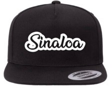 Sinaloa Flat Bill SnapBack - Black