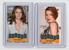 Anne Hathaway rare MH Petaca #'d x/3 Tobacco card no. 83