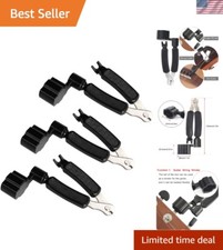 Compact 3-in-1 Guitar Tool Set: String Winder, Cutter,  Pin Puller - Pro Grade