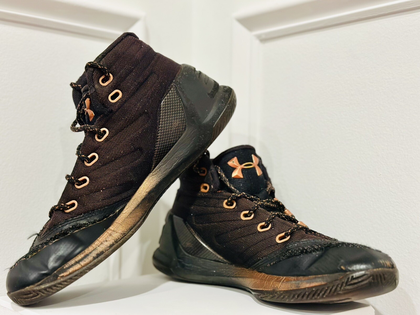 UA CURRY 3 Under Armour Brass Band Copper Men’s Shoes Size 6 - Free Shipping