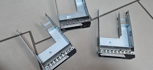 3 chariot disque Dell WH5D2 poweredge disk tray 3.5 vers 2.5 pouces 01Y05J - Afbeelding 2 van 5