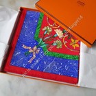 Authentisches HERMÈS Carre 90 Seidentuch "PIERRES d'ORIENT et d'OCCIDENT" von Zoe Pauwels