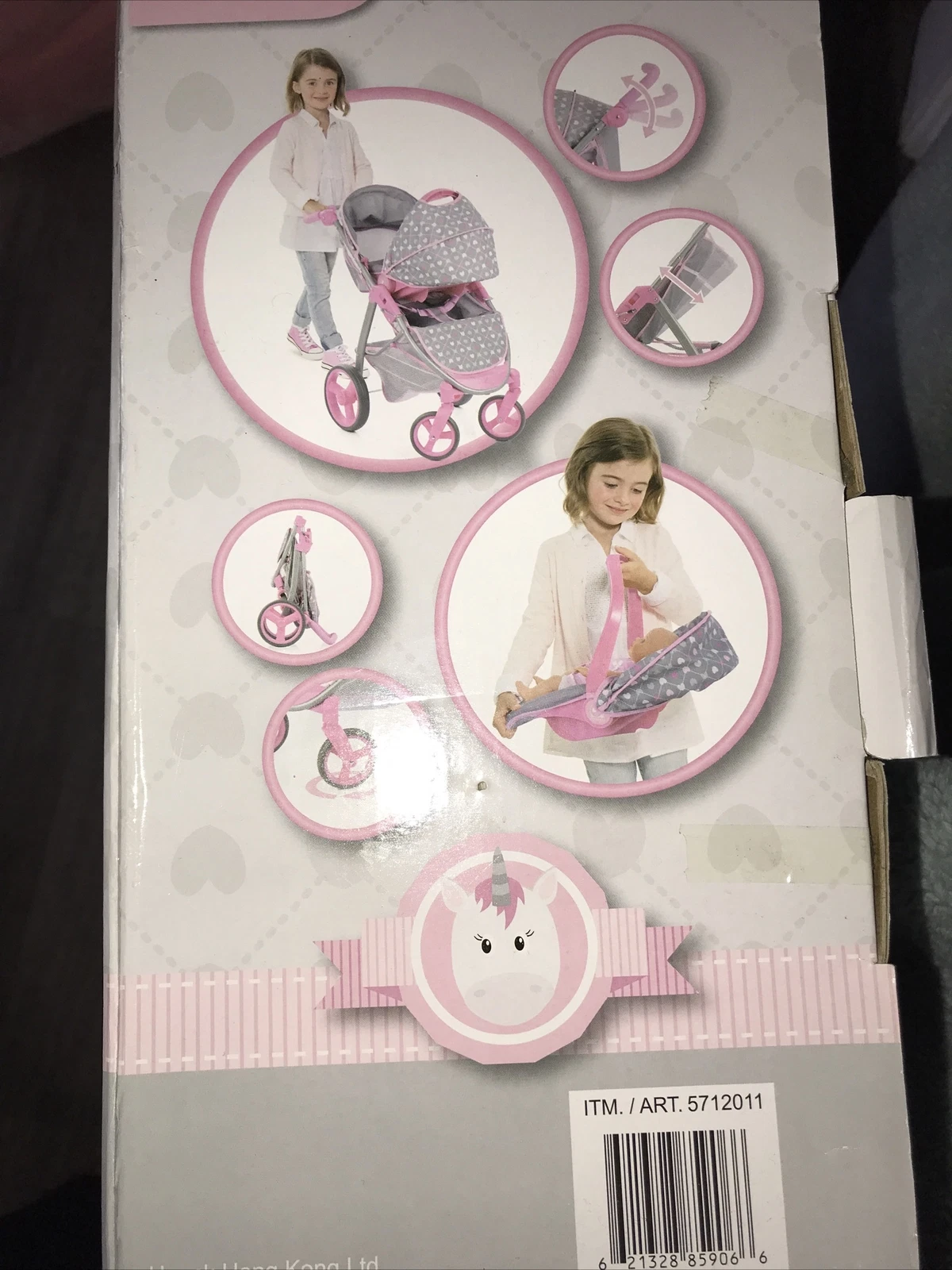 2-in-1 Doll Travel Set Stroller And Carrier System