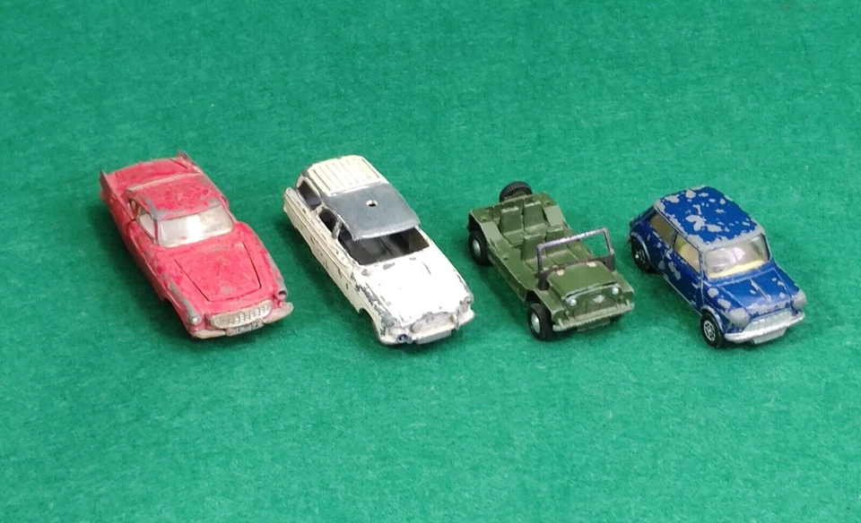 LOTTO MACCHININE MODELLINi 1:43 OBSOLETI DINKY CORGI TOYS no mebetoys politoys - - Immagine 4 di 4