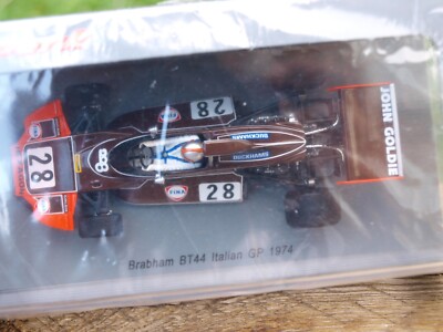 Miniature Voiture Brabham 1974 Watson – Échelle 1/43 – Marque Spark