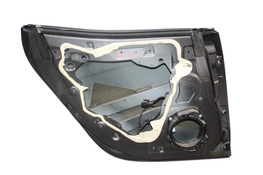 14-22 Maserati Ghibli Rear Left Driver Side Door Shell Panel Black 673001734 Oem