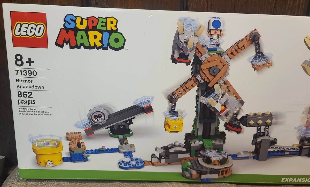 New Sealed Lego Super Mario Reznor Knockdown 71390 | eBay