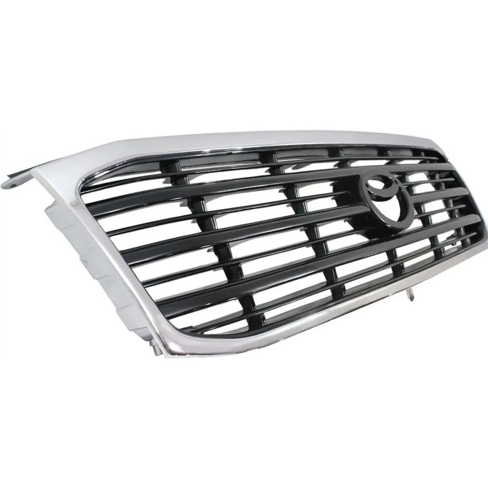 New Front Grille Chrome Shell Black Insert Fits 1998-2002 Toyota Land Cruiser - Изображение 4 из 4
