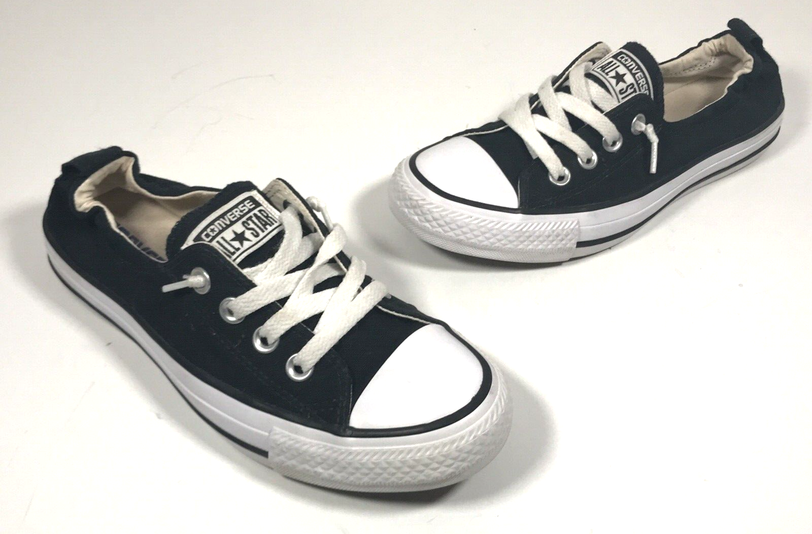 Converse Chuck Taylor All Star Shoreline Slip On Sneaker Black Women's Size  6 | eBay