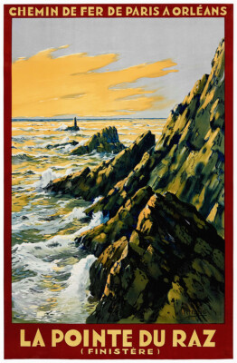 Poster Eisenbahn PO - La Pointe du Raz
