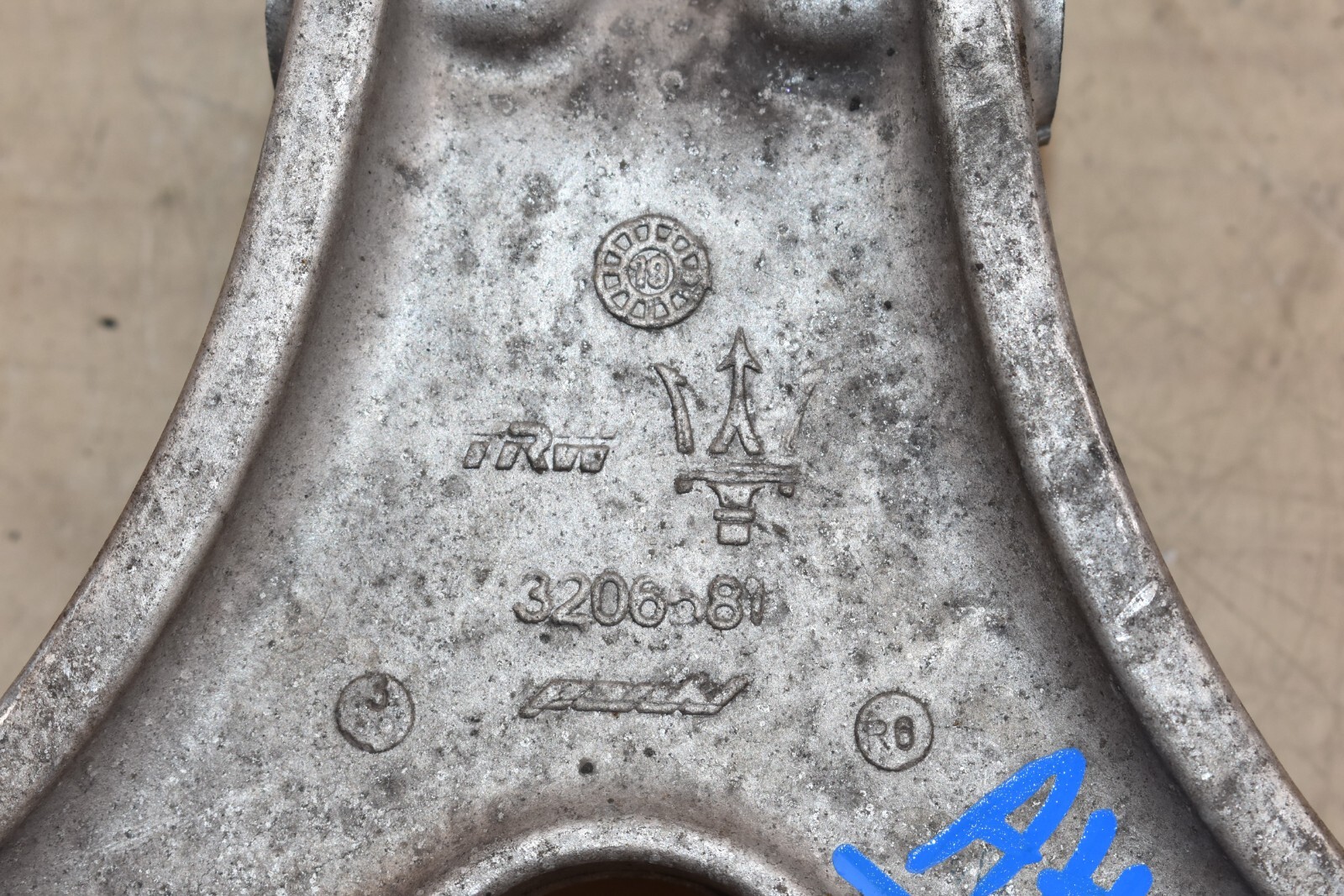 03-12 MASERATI QUATTROPORTE FRONT SUSPENSION LOWER CONTROL ARM GENUINE OEM LEFT