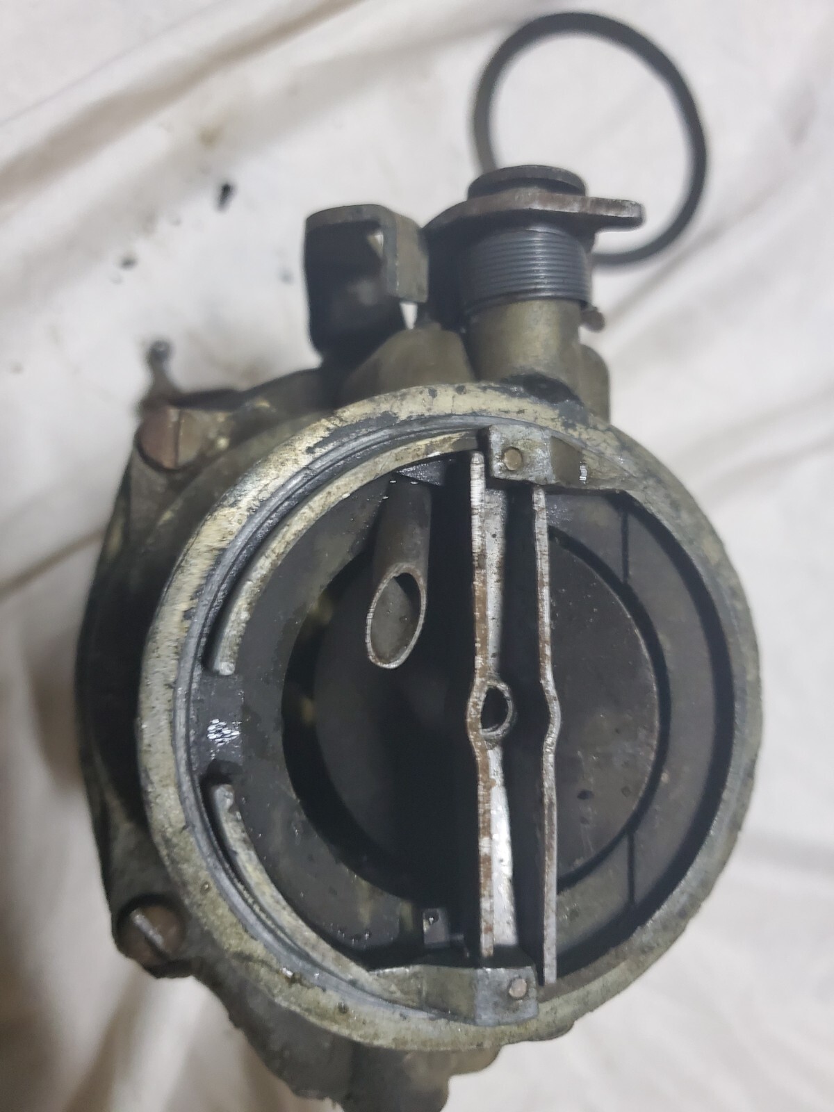 235 Chevy Carburetor With Oil Bath Air Cleaner Original Chevy Pickup