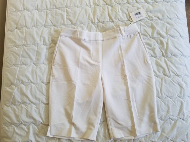 1 NWT FAIRWAY & GREENE WOMEN'S GOLF SHORTS, SIZE: 4, COLOR: WHITE (J6) | eBay